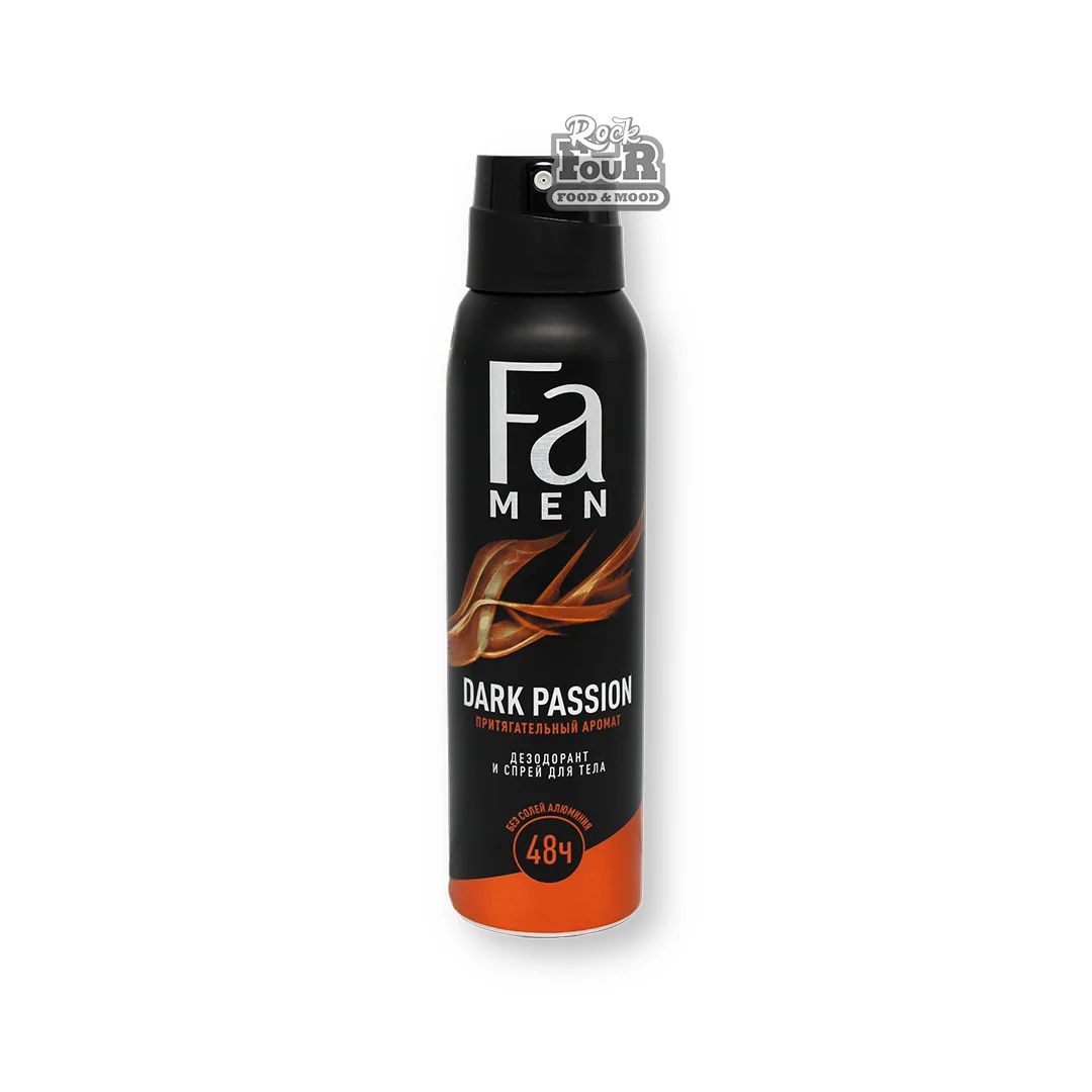 Antiperspirant "Fa Men Dark Passion" 150ml
